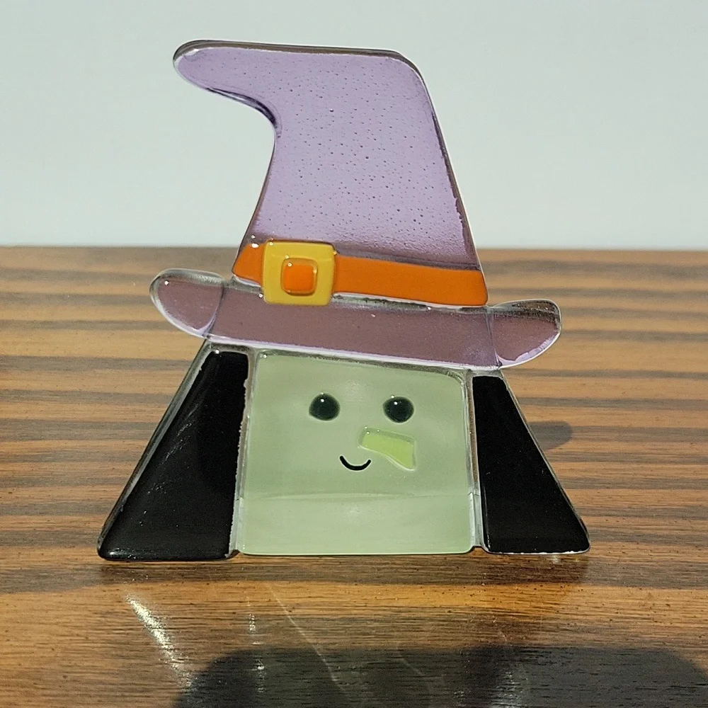 PARTYLITE P9700 Witch & Cat Tealight Pair